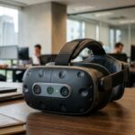 Equipamento de realidade virtual 360 para negócios