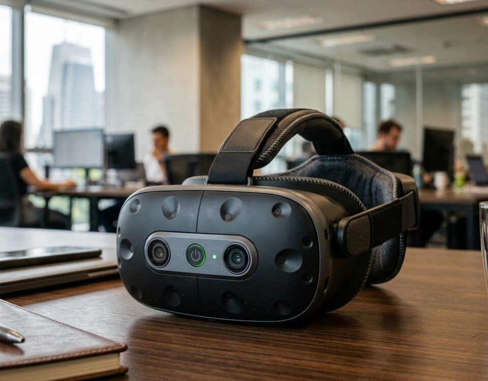 Equipamento de realidade virtual 360 para negócios
