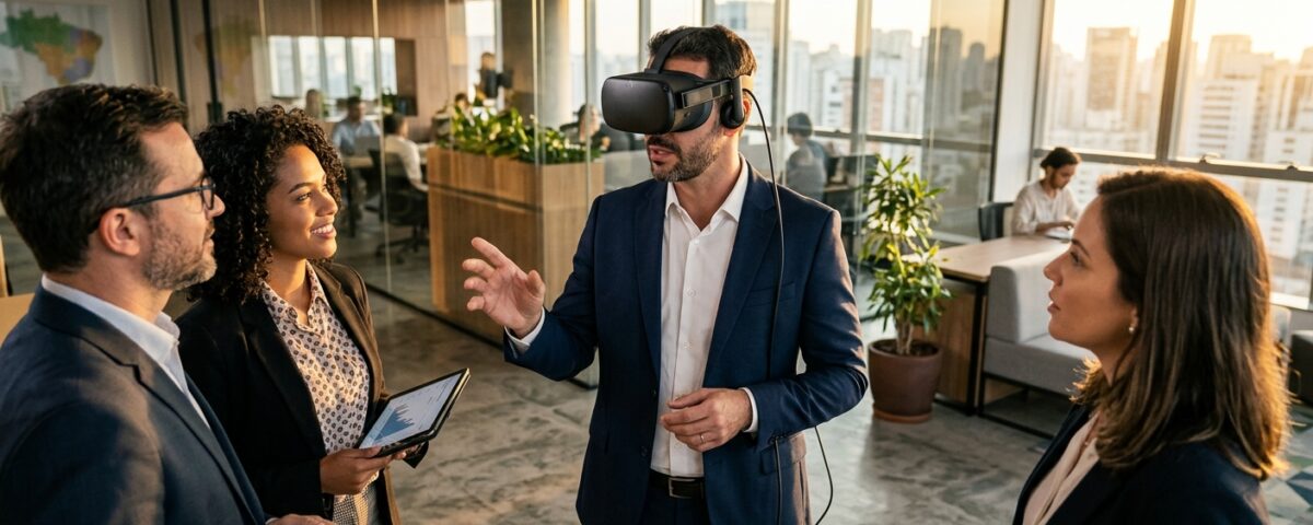 Erros comuns ao utilizar realidade virtual 360 em ambientes empresariais