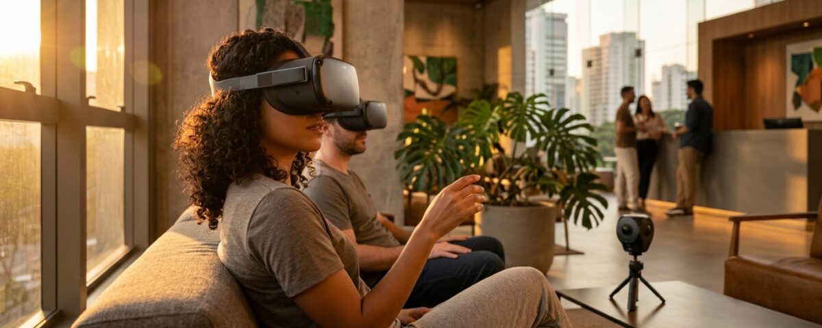 Realidade virtual 360 aplicada em hotéis e pousadas