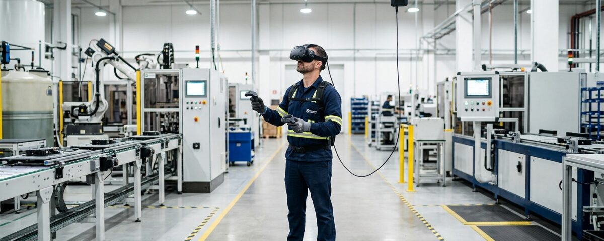 realidade virtual 360 aplicada em manutenção e segurança industrial