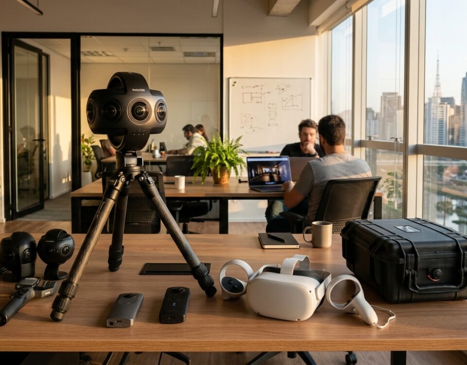 Equipamentos de realidade virtual 360 indicados para pequenas empresas