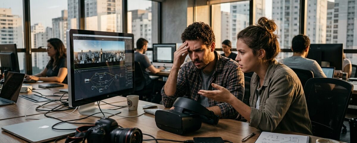 Erro comum em conteúdo para realidade virtual 360
