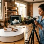Exemplo de produto exibido com fotografia 360° em loja online