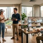 Tour virtual com realidade virtual 360 no mercado imobiliário e comercial